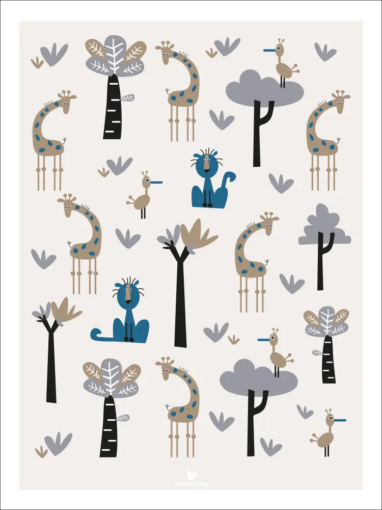 Savannah - Beige Póster