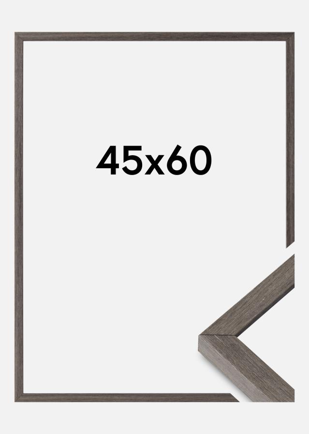 Marco Ares Vidrio Acrílico Grey Oak 45x60 cm
